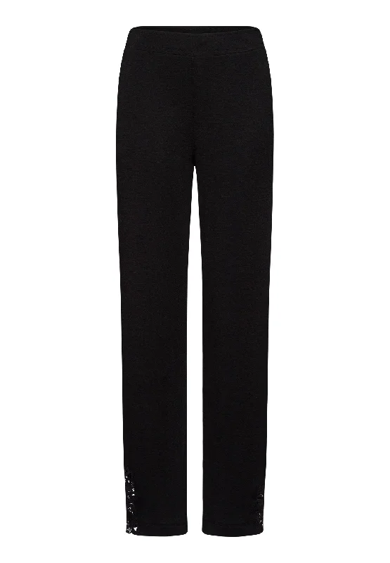 Women's Clothes And Apparel Sets Marlene Wool Blend Pants | Black 78873-018