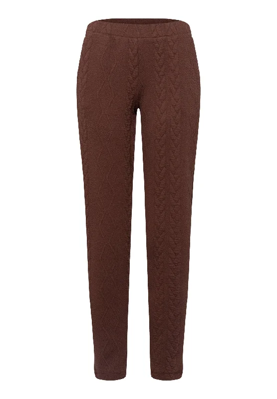 Women's Clothing Apparel Pure Comfort Pants | Chocolate Chip 78769-1776