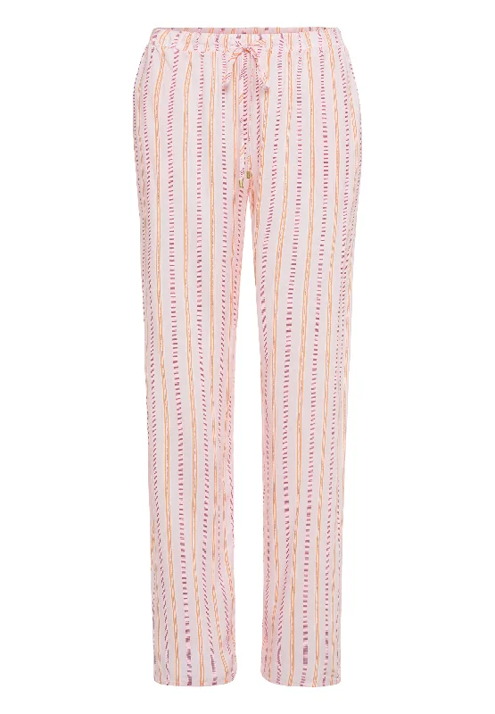 Women's Clothing Apparel Sets Sleep And Lounge Woven Long Pant | Jolly Stripe 77617-2917