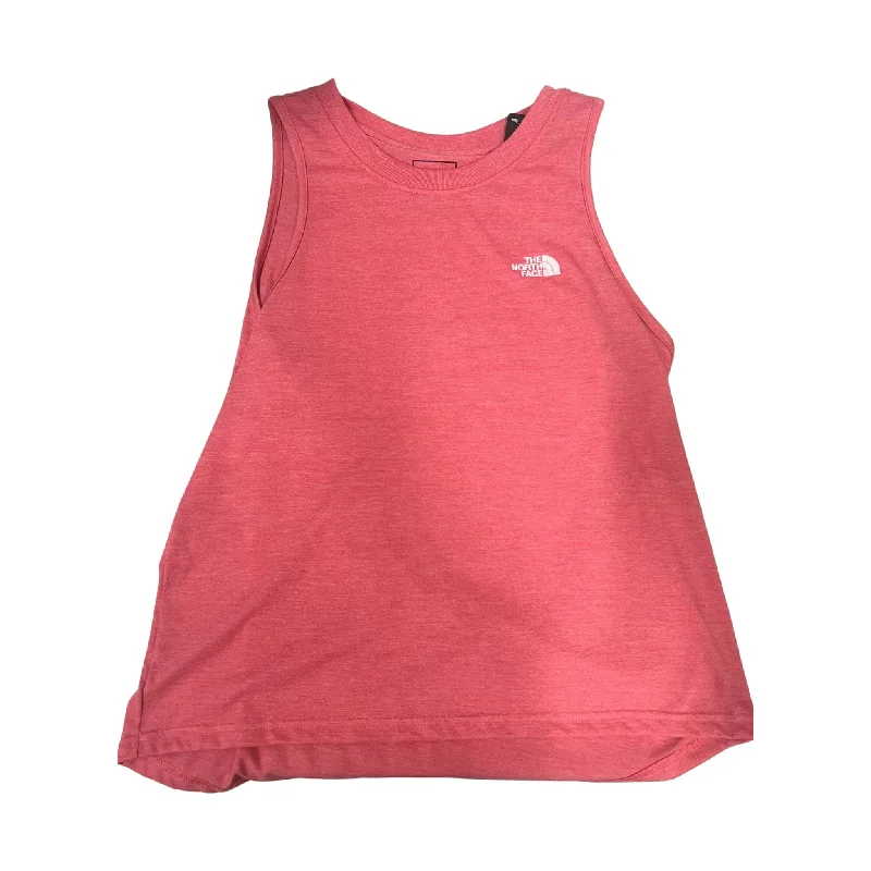 Women's Trendy Casual Outfit The North Face Women's Simple Logo Tank - Cosmo Pink Heather - ONLINE STORE CREDIT/EXCHANGE ONLY