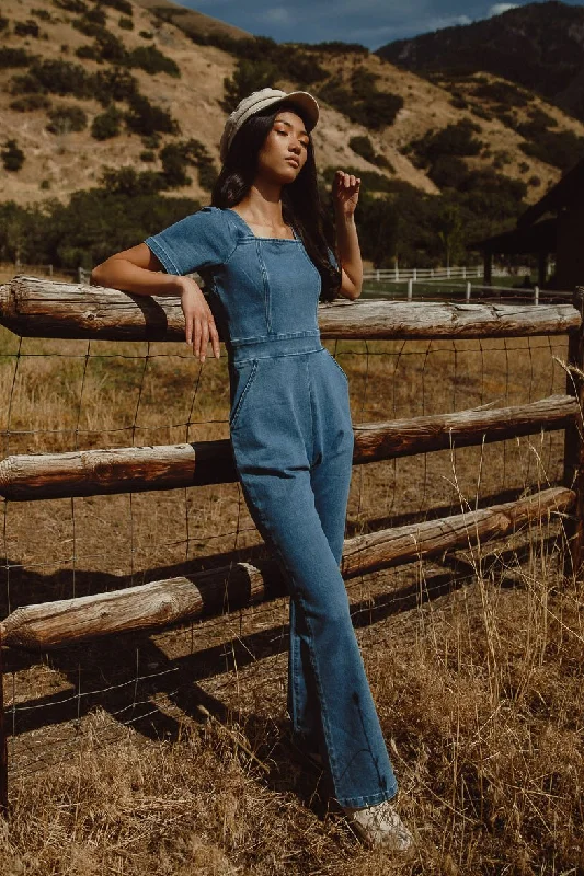 Vintage Clothing For Women Ryan Denim Jumpsuit - FINAL SALE