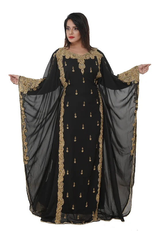 Women's Classic Attire Customized Kaftan Dress For Mother of Bride