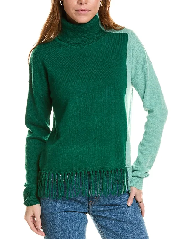 Women's Attire sofiacashmere Colorblock Cashmere Sweater