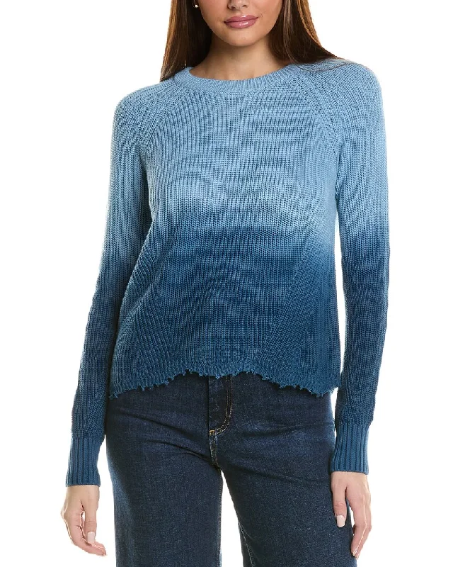 Women's Activewear Apparel Autumn Cashmere Scalloped Sweater