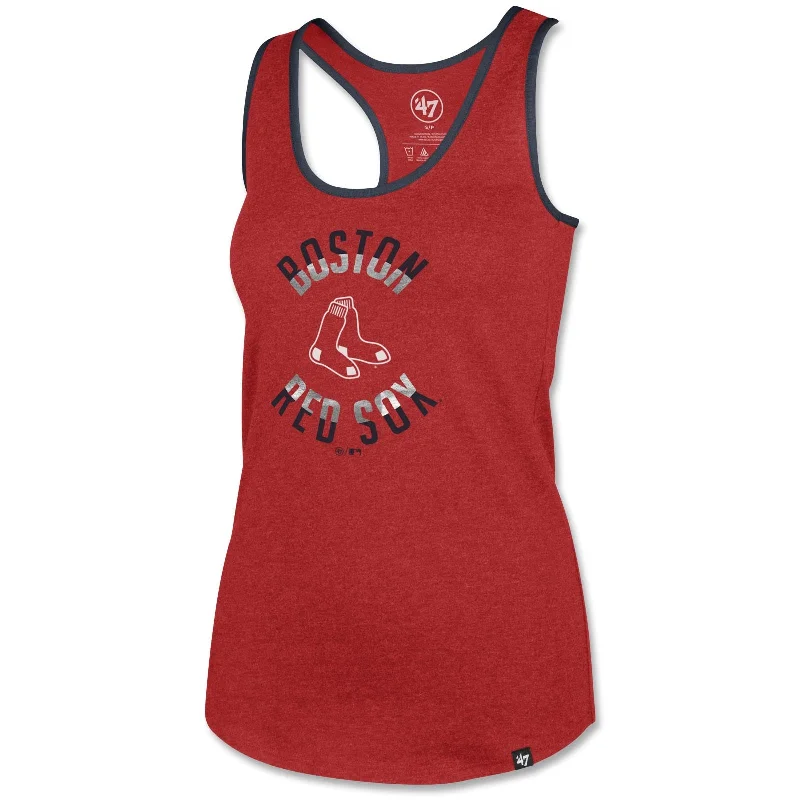 Fashionable Women's Outfit Ladies 47 Clutch Club Tank - Red