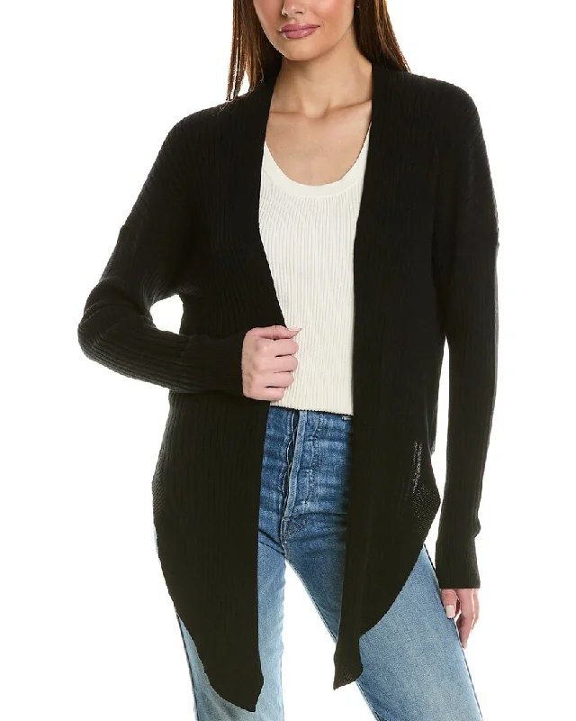 Women's Vintage Garments Autumn Cashmere Rib Cashmere Cardigan