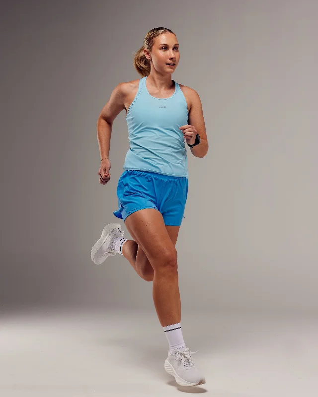 Women's Elegant Formal Outfit Rush Performance Tank - Skyblue