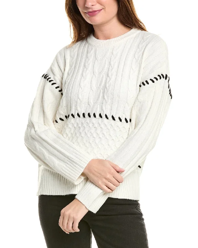 Women's Elegant Garments Design History Whipstitch Sweater