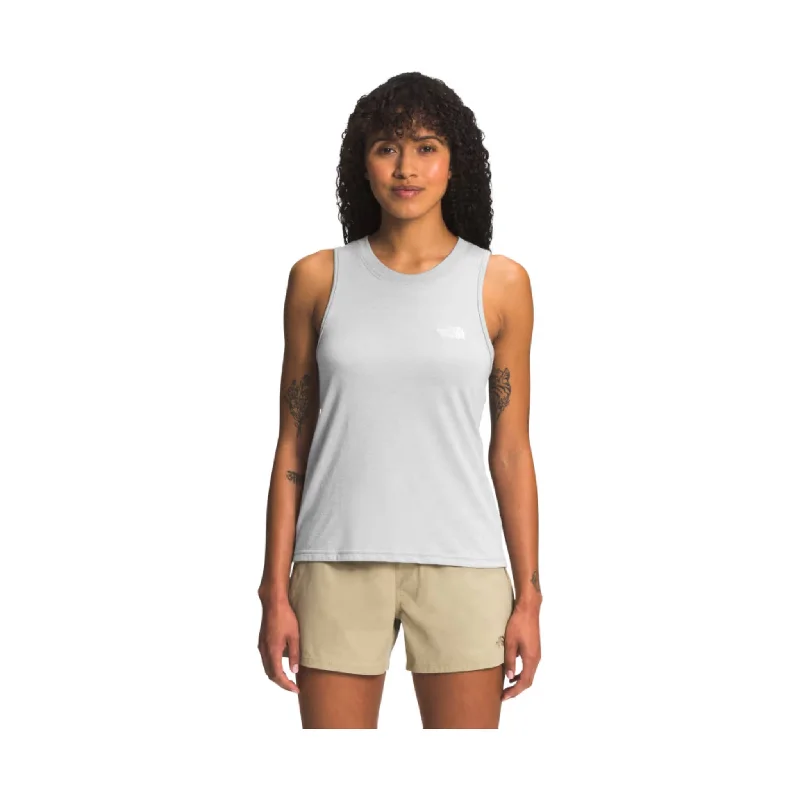 Women's Attire The North Face Women's Simple Logo Tank - TNF Light Grey Heather - ONLINE STORE CREDIT/EXCHANGE ONLY