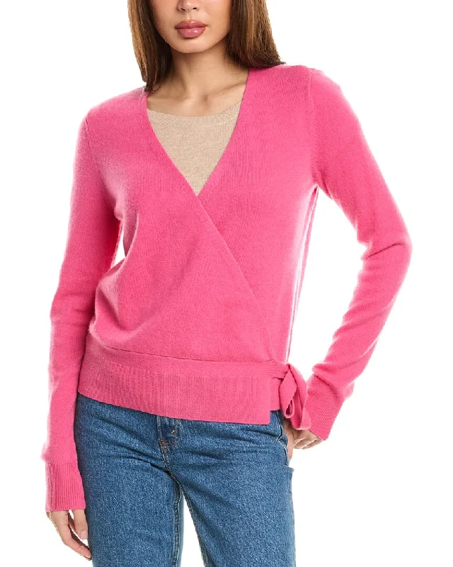 Women's Seasonal Clothing InCashmere Tie-Side Cashmere Cardigan