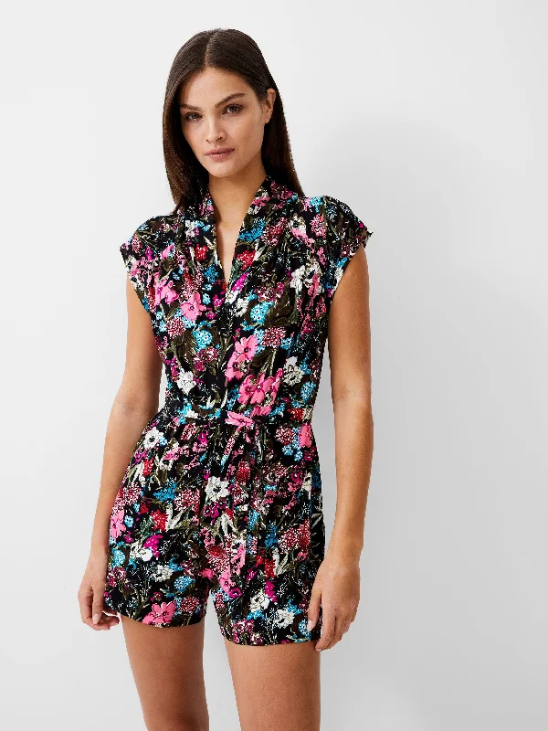 Women's Outfit Blossom Hibiscus Vee Playsuit