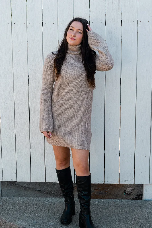 Women's Transitional Clothes GET COZY SWEATER DRESS