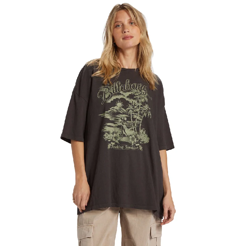 Women's Workout Clothing Billabong Sending Love SS tee