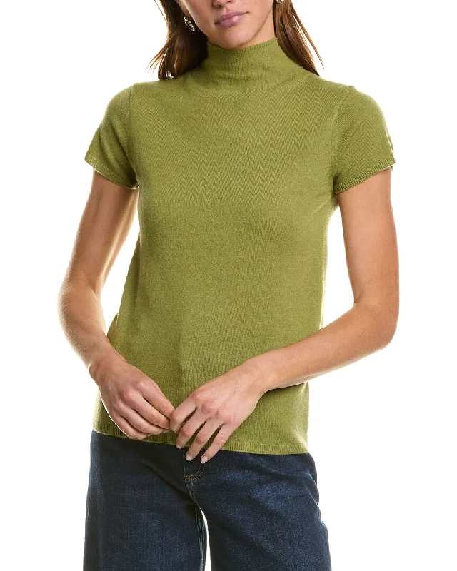 Women's Evening Clothes InCashmere Turtleneck Cashmere T-Shirt