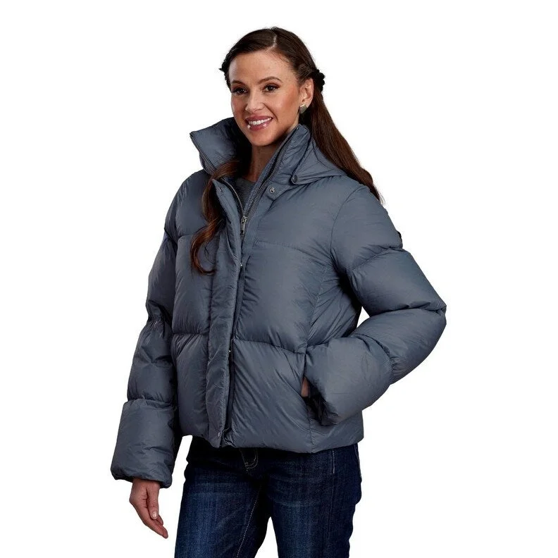 Women's Versatile Apparel Roper Western Jacket Womens Puffer Quilted Blue 03-098-0693-6006 BU