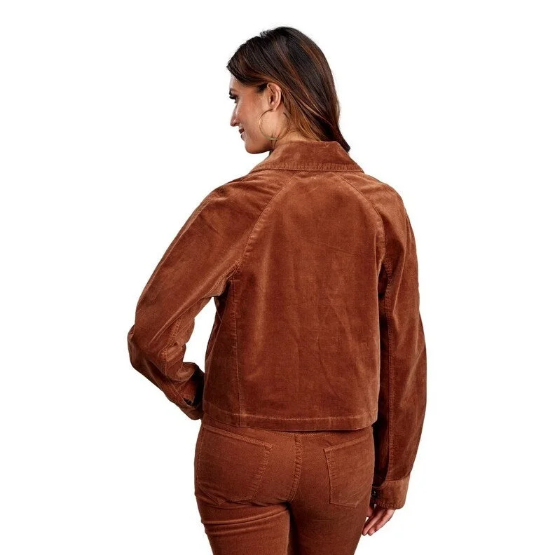 Women's Casual Apparel For Weekends Stetson Western Jacket Women Corduroy Patch Pocket 11-098-0539-6037 BR