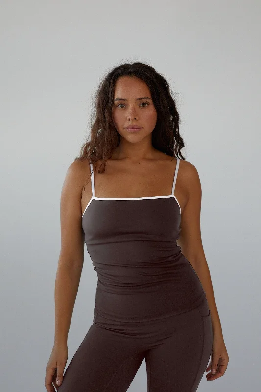 Women's Professional Apparel Active Tank Top - Pecan Brown