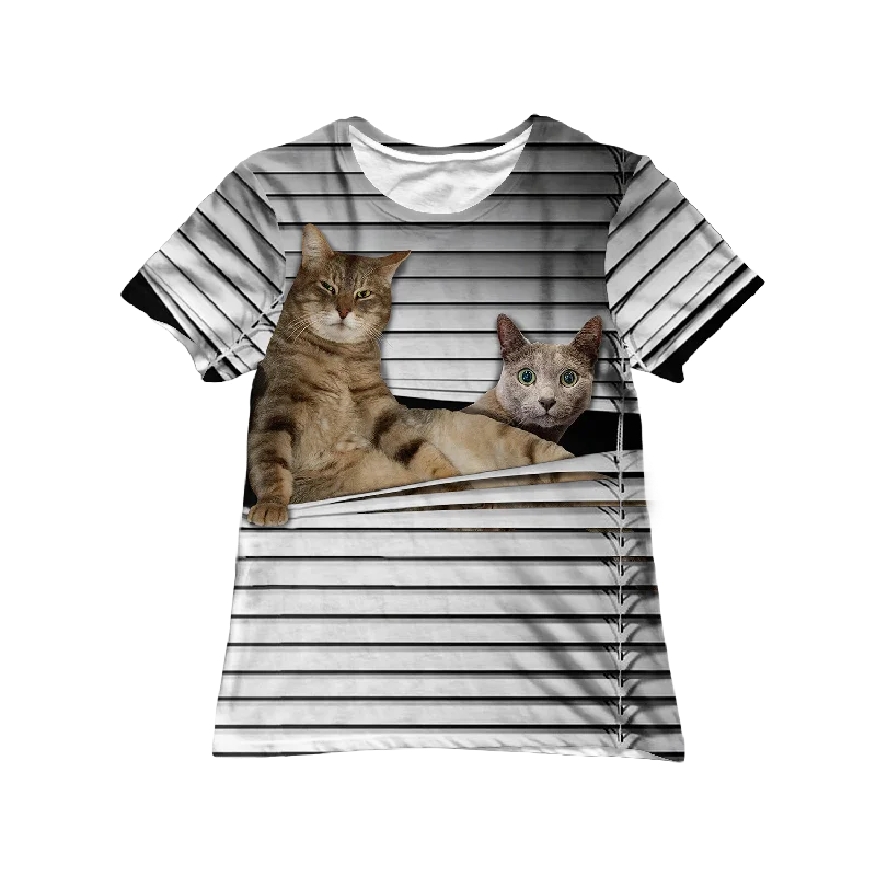 Women's Evening Wear Outfit Judgemental Cats Women's Tee