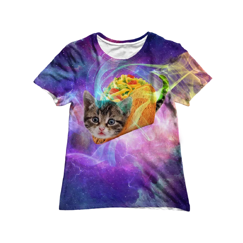 Plus-Size Women's Clothing Taco Cat Women's Tee